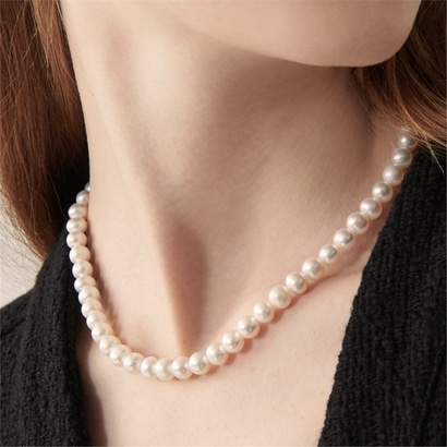 [티오유] Classic mood pearl necklace_CRH003_CRH003