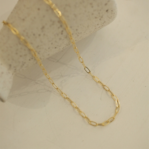 [하스] Square layered necklace_HXB18