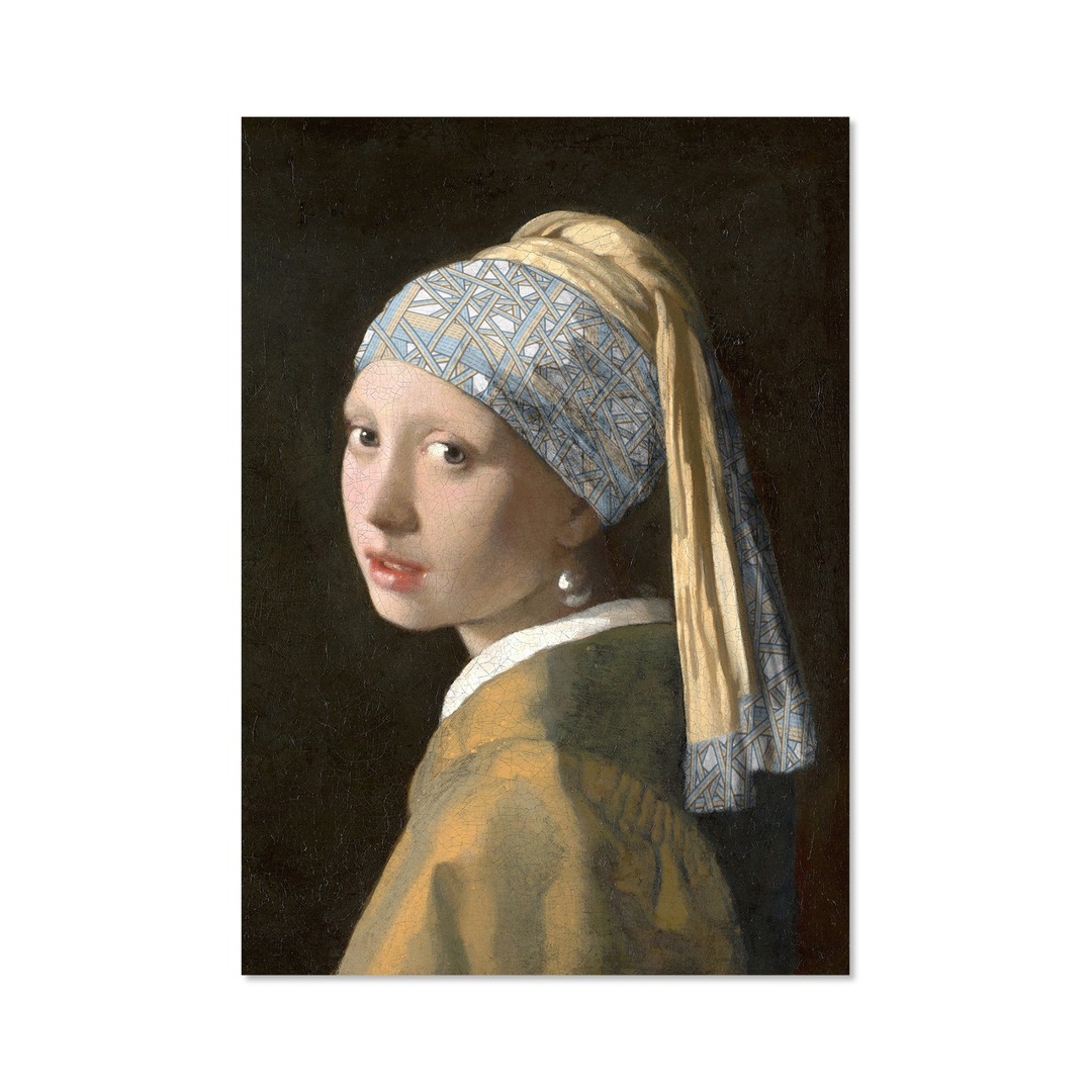 [피오큐] 포스터 - Johannes Vermeer x Tiresome People