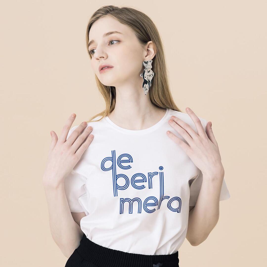 [페리 메라] de peri mera 티셔츠 (블루)