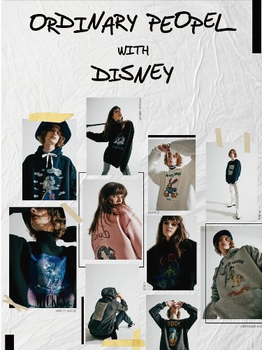 20FW ORDINARY PEOPLE X DISNEY COLLECTION