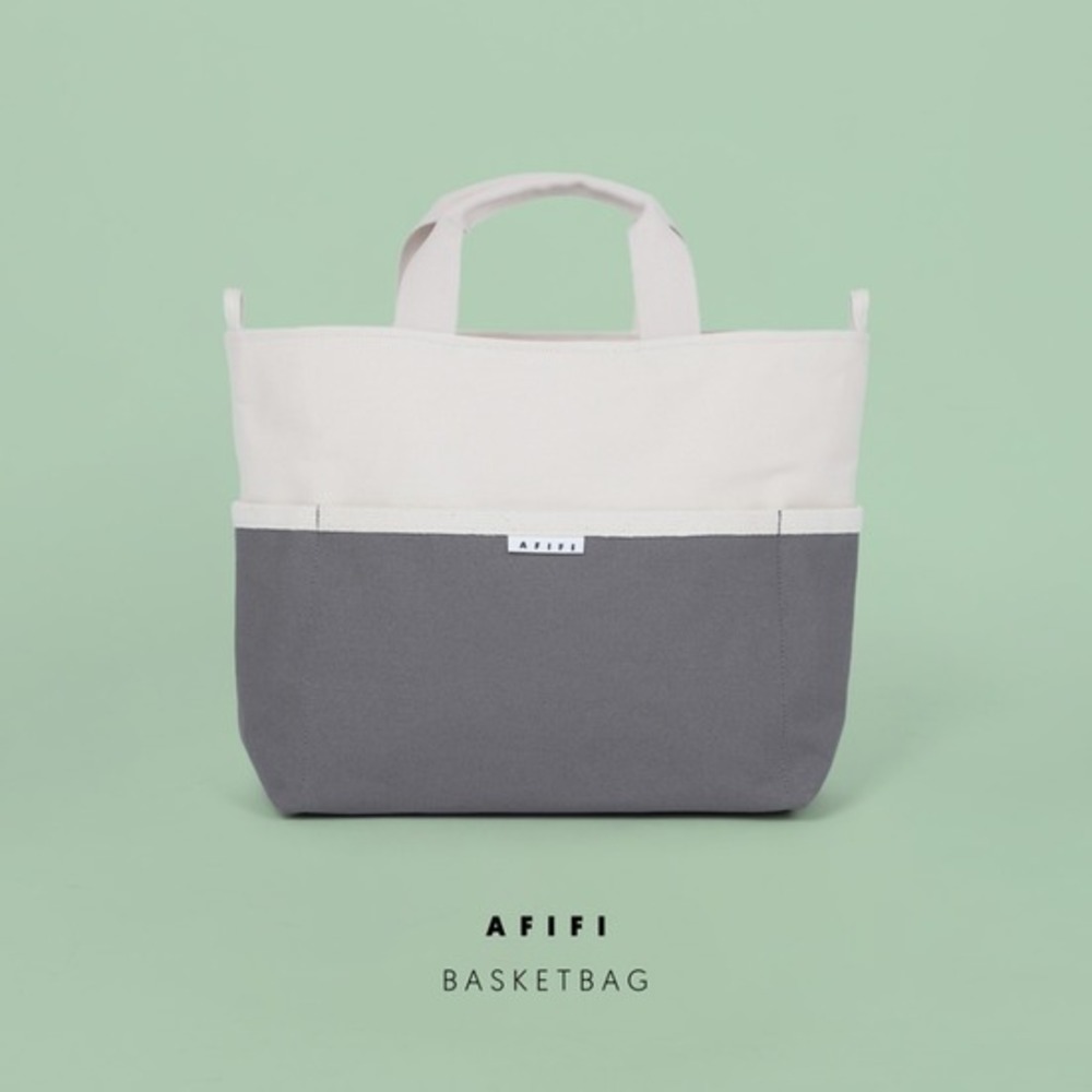 [아피피] Basketbag Gray