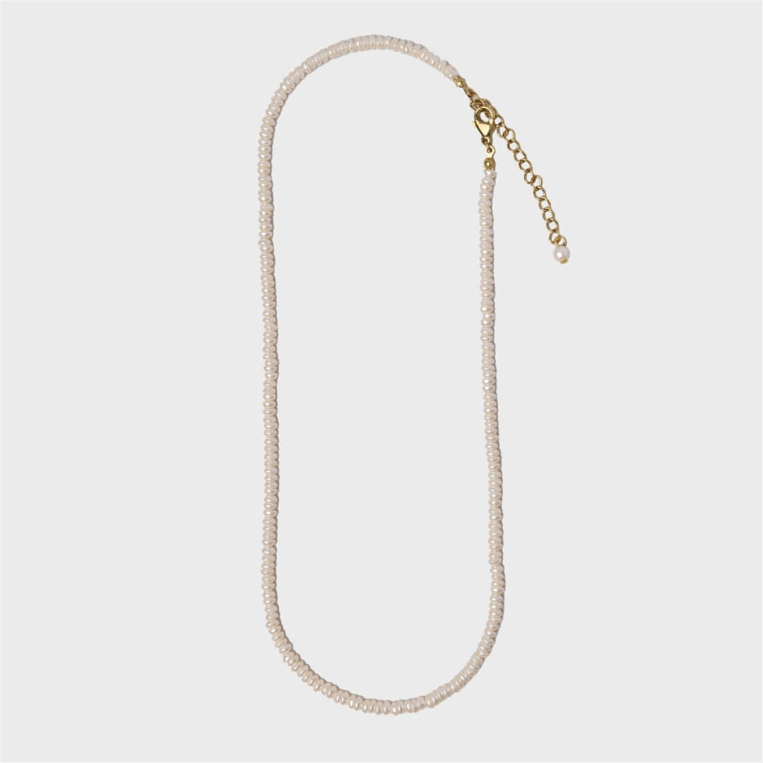 [티오유][단독] daily small pearl necklace_XT008