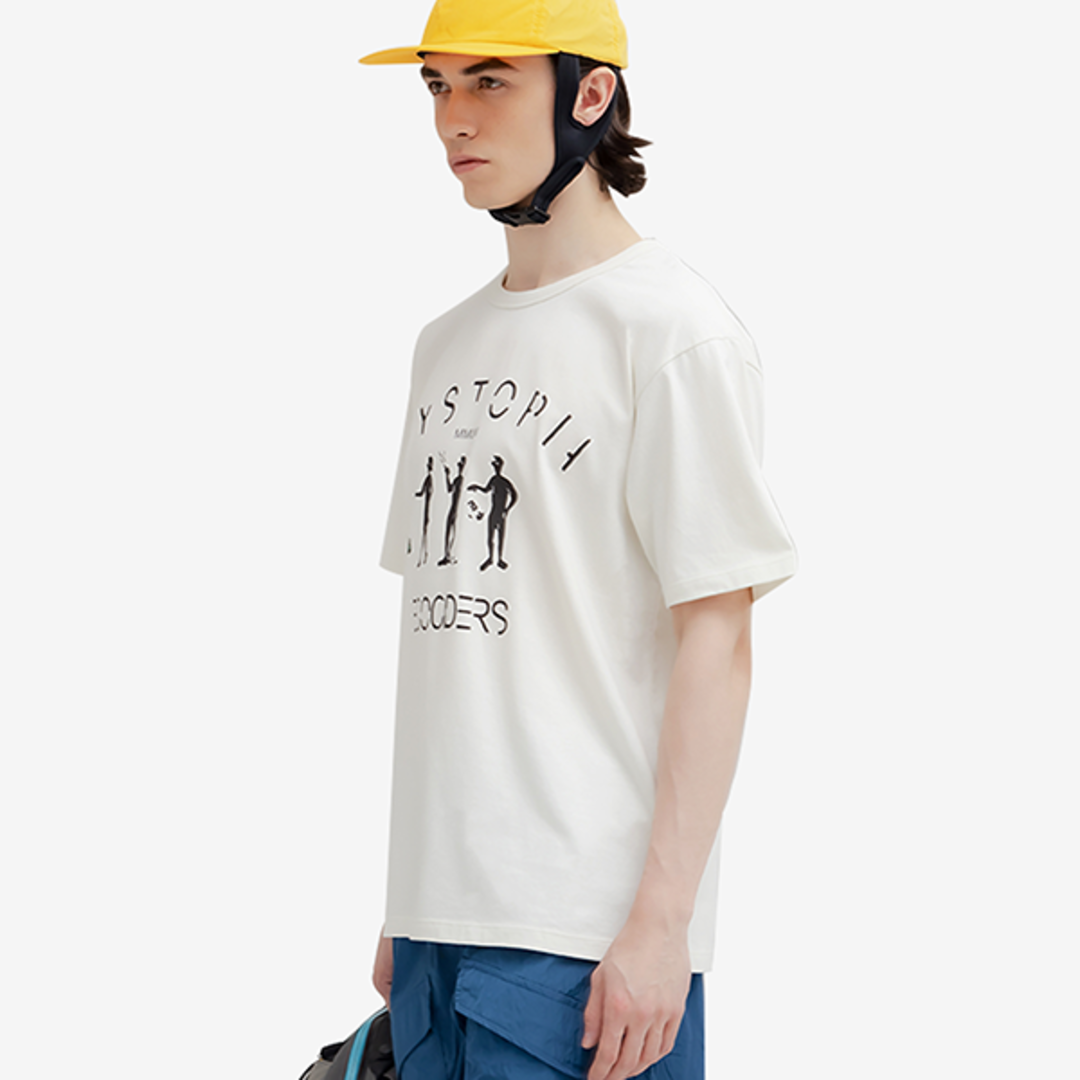 [뮤니 프로젝트]아트웍 프린팅 오가닉 티셔츠(T-SHIRTS#103_LB)