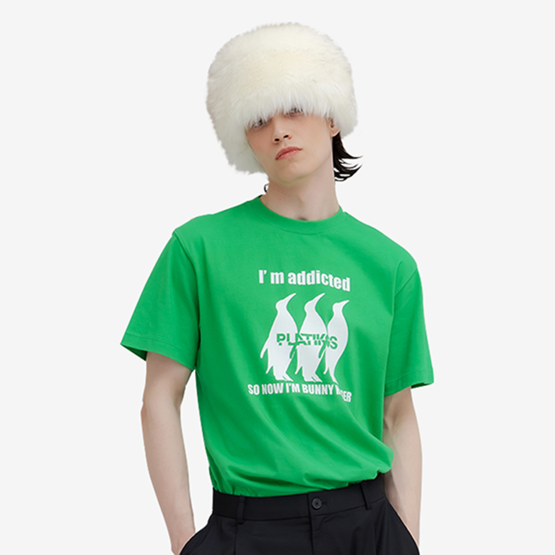 [뮤니 프로젝트]아트웍 프린팅 오가닉 티셔츠(T-SHIRTS#10_GE)