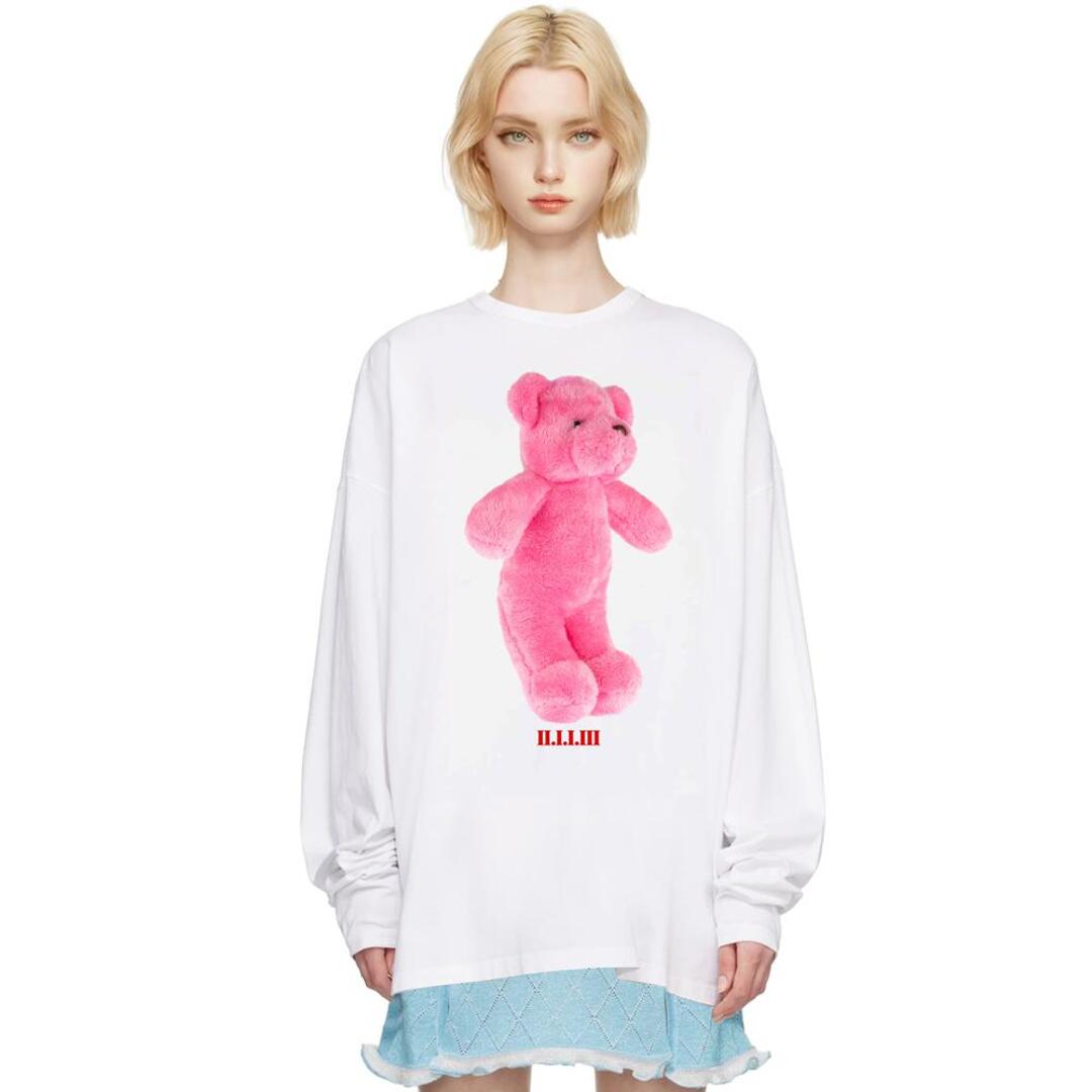 [2113 스튜디오] Ep.5 Long sleeve Tshirts No.17 Pink bear